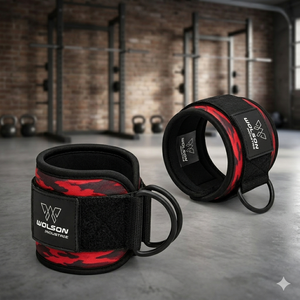 Sangles de cheville réglables en néoprène pour exercices personnalisés, pour machine à câble, sangles de cheville pour poids, produits unisexes disponibles. - Product Image 3