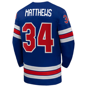 Camisetas de Hockey del Equipo Olímpico Estadounidense 2026, 43 Hughes Matthews Tkachuk EICHEL, Mangas Largas, Jerseys de Hockey sobre Hielo Cosidos - Product Image 5