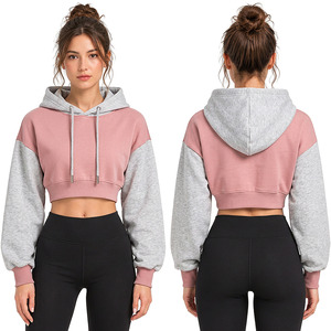 Fabricante de Sudaderas Cortas para Mujer, Proveedor de Ropa al por Mayor, Ropa de Marca Privada - Product Image 6