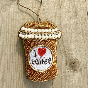 El más nuevo adorno rosa para casa de campo, edificio con cuentas intrincadamente bordadas con ventanas y columnas, decoración colgante para arquitectura - Product Image 6