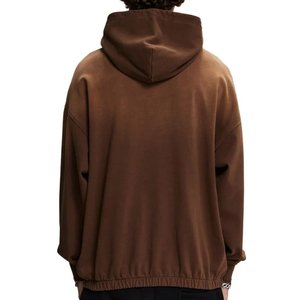 Sudadera con capucha de algodón grueso con efecto lavado ácido y desgastado, estilo vintage, para gimnasio, streetwear, OEM, serigrafía y bordado - Product Image 2