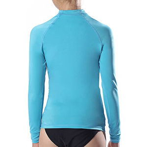 Rashguard pour femme à manches longues, imprimé floral rétro, pour le surf et la natation, protection solaire - Product Image 6