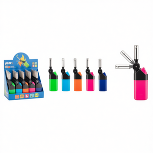 QBAK Kitchen <b>Lighters</b> 25 Pcs Pack Colorful Butane Torch For Cooking Use - Product Image 2