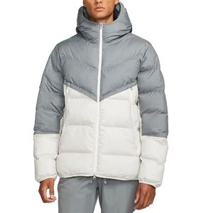 Chaqueta de invierno para hombre, gruesa, acolchada, cálida, con cuello alto, a la moda, de alta calidad, al por mayor, personalizada. - Product Image 4