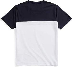 T-shirt sportif pour homme en polyester/coton de haute qualité, broderie personnalisée, manches courtes, col rond, coupe ample, respirant, écologique - Product Image 2