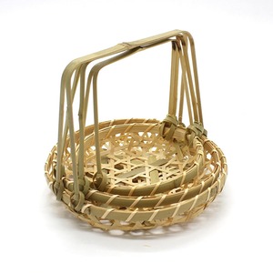 Bamboo storage <b>basket</b> wholesale <b>large</b> & small sized eco-friendly natural fiber gift display <b>baskets</b> - Product Image 5