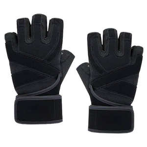 ถุงมือยกน้ำหนักหนังคุณภาพสูงแบบไร้นิ้วสำหรับการออกกำลังกายเพาะกาย ปี 2026 พร้อมการยึดเกาะที่แข็งแรง - Product Image 6