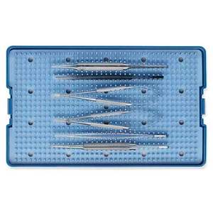 Micro Tying Forceps <b>Set</b> Veterinary Microsurgery Surgical Instrument Kit Stainless Steel - Product Image 1