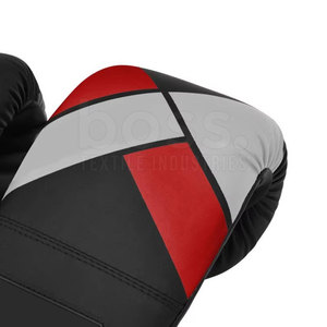 Mitaines de boxe en cuir absorbant les chocs, rembourrage profilé, intérieur confortable, zone de poignet renforcée, fermeture auto-agrippante réglable - Product Image 5