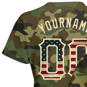 Maillot de baseball camouflage pour homme, chemise d'équipe à boutons, uniforme de performance athlétique pour entraînement et match, vêtement de sport léger - Product Image 5