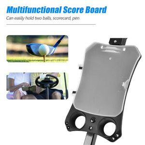 Carrello da Golf Leggero da 6 libbre con Telaio Pieghevole in Acciaio e Ruote con Cuscinetti a Sfera da 9,5 Pollici - Product Image 5