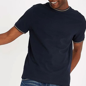 T-shirts pour hommes à manches courtes en toile unie, personnalisables par transfert thermique, respirants et à séchage rapide – Prix de gros - Product Image 1