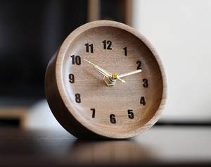 Modern Wooden <b>Clock</b> for Office Desk and Home Decor Smart Table <b>Clocks</b> - Product Image 3