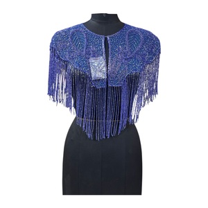 Robe Cape à Paillettes Faite Main de Qualité Supérieure, Meilleure Vente 2026, pour Femme, Tendance, Disponible en Gros pour l'Exportation - Product Image 1