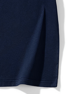 T-shirt décontracté et tendance pour homme, à rayures, col rond, manches courtes, tricoté 100% coton écologique 180g, coupe ample en jersey - Product Image 6