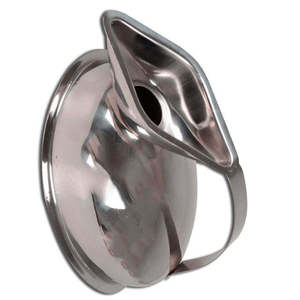Urinoir féminin manuel réutilisable en acier inoxydable Rsi Holloware, instrument de chirurgie générale de classe I pour hôpital, certifié CE, garantie 3 ans - Product Image 5