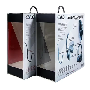 Cajas de Embalaje de Cartón con Logotipo Personalizado de Nuevo Diseño, Cajas de Embalaje para Auriculares, Audífonos, Productos Electrónicos - Product Image 1