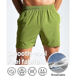 Pantalones Cortos Deportivos Resistentes al Viento para Hombre, Pantalones Cortos Deportivos para Correr, Entrenar, Ciclismo, Actividades al Aire Libre, Ligeros y con Protección - Product Image 3
