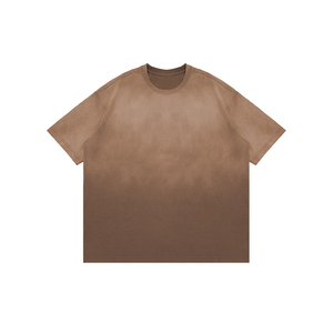T-shirt unisexe vert à manches courtes, col rond, coupe classique, décontracté, en molleton uni, 100 % coton, respirant, écologique, léger - Product Image 6