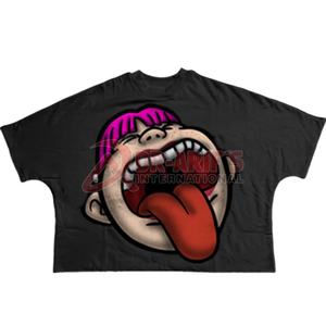 T-shirt court unisexe surdimensionné de haute qualité avec logo personnalisé vintage T-shirts pour hommes avec motif imprimé - Product Image 5