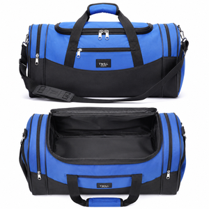 Bolsa Deportiva Personalizada de Nailon Ligero Resistente al Agua, Bolsa de Gimnasio con Compartimento para Zapatos y Cierre de Cremallera - Product Image 2