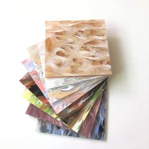 Plaques de résine et d'acrylique écologiques personnalisées, colorées et artistiques, pour le bricolage et la décoration intérieure, épaisseur 1-3 mm - Product Image 6