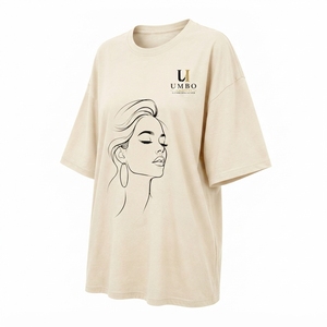 Camiseta Oversize para Mujer al por Mayor, Colección Premium de Ropa Casual Urbana con Servicio de Personalización de Marca OEM, Fabricante - Product Image 1