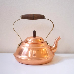 Bouilloire en cuivre unique avec poignée et couvercle, bienfaits ayurvédiques pour la santé, pour la cuisine à domicile, service de thé et de café sur la table - Product Image 2