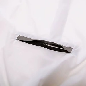 Chaleco de Seguridad con Tiras de Malla, Chaleco de Alta Visibilidad para Trabajo en Invierno, Chaleco de Seguridad Blanco - Product Image 4