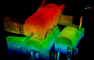 Scanner 3D de nuages de points haute précision GEOSUN GS-100G SLAM LiDAR avec GNSS INS pour la cartographie mobile intérieure et extérieure - Product Image 5