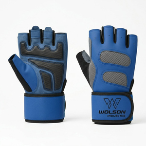 Gants de musculation durables à demi-doigts, confortables, antidérapants, pour l'entraînement, le fitness et la gym. - Product Image 1