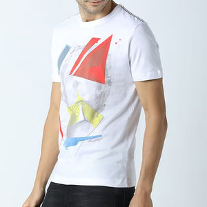 Vêtements pour hommes, vêtements décontractés, t-shirt à col rond, couleur unie, léger, t-shirt pour hommes de qualité supérieure, vêtements élégants pour hommes, service OEM - Product Image 2