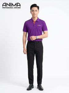 ANIMA TPBank T-shirt en coton pour homme, décontracté, respirant, à manches courtes - Product Image 3