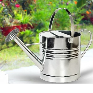 Enamel Finishing Decorative <b>Garden</b> Watering Can Metal Tall Size Unique Style Home <b>Garden</b> Decorative Vintage Stylish Water Can - Product Image 6