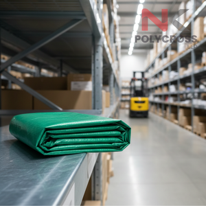 Bâche en polyéthylène légère, imperméable et résistante aux UV, format portable, pour usage extérieur, camping et industriel, pour acheteurs en gros - Product Image 1