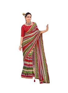 Nuevo diseñador, ligero, étnico, Floral, tela de algodón de lino, respetuoso con el medio ambiente, pañuelos elásticos, lujoso y elegante estampado de aluminio - Product Image 4