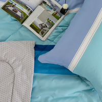 Parure de draps vintage en soie 100 % biologique tissée, douce et chaude, avec fermeture à cordon, idéale pour l'hiver, les hôtels, la maison, les hôpitaux et NIN House
