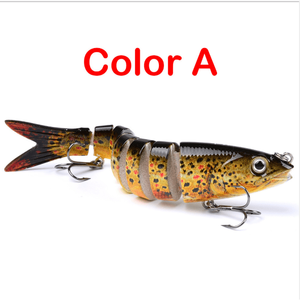Esca Artificiale Multi-Articolata per la Pesca di Lucci e Carpe, Efficace Strumento per la Pesca a Traina - Product Image 4