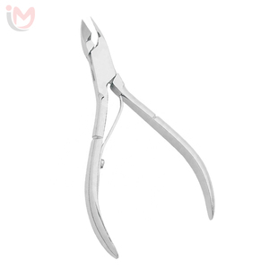 Coupe-ongles professionnel de haute qualité en acier inoxydable, pince à cuticules pour les orteils et la manucure, OEM - Product Image 1
