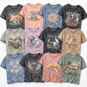 Camisetas con Lavado Ácido al por Mayor para Mujer - Fabricante OEM Personalizado Directo - Product Image 5