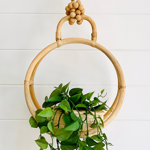 Panier à fleurs en rotin, support pour plantes, paniers de haute qualité pour la décoration de jardin, parmi les meilleures ventes. - Product Image 6