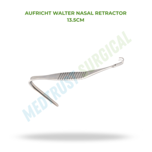Aufricht Walter Nasal Retractor 13.5cm Neuro Spine Surgical Instrument for Nasal Tissue Retraction - Product Image 2