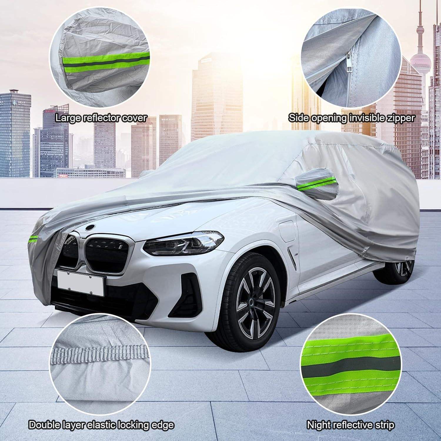 Silver Car Cover Color