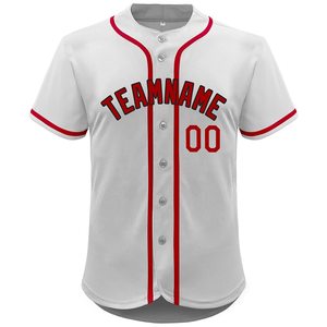 Camisetas de Béisbol Sublimadas Personalizadas con Nombre y Número del Equipo, Unisex para Adultos, Manga Corta, 100% Algodón Orgánico Antibacteriano - Product Image 3