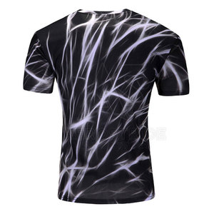 2026 Casual Wear Street Clothing Sublimation T-Shirts Breathable Customized Polyester/Cotton Eco-Friendly Quick Dry - Product Image 2