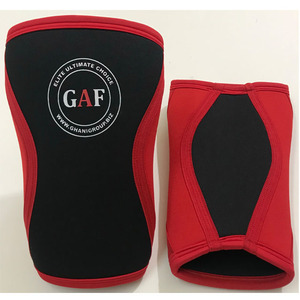 Genouillères de compression GAF en caoutchouc naturel et PVC antidérapantes et respirantes pour haltérophilie et powerlifting – Soutien lourd pour les genoux - Product Image 6