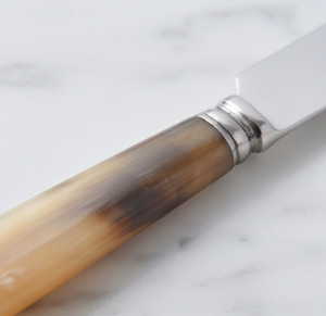 Juego de 10 cuchillos para queso de acero inoxidable con mango duradero con diseño de cuerno, cuchillos para mantequilla para tabla de quesos - Product Image 2