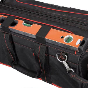 Sac de rangement pour outils unisexe en toile robuste pour usage extérieur, avec bandoulière réglable, conception large, accès facile, OEM ODM - Vente chaude - Product Image 5