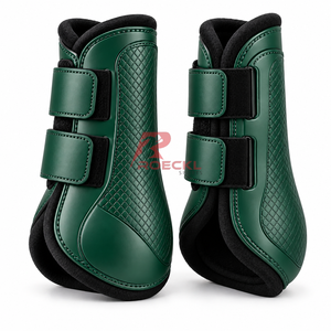 Botas ligeras para cepillado de caballos con forro acolchado, cierres seguros y soporte flexible para un uso ecuestre diario cómodo. - Product Image 2