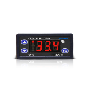 Controlador de Humedad Digital CONOTEC CNT-2SHAR-1, Sensor, Elemento Calefactor para Prevención de Condensación, Entrada DS-SH-series, Salida de 2 Relés - Product Image 1